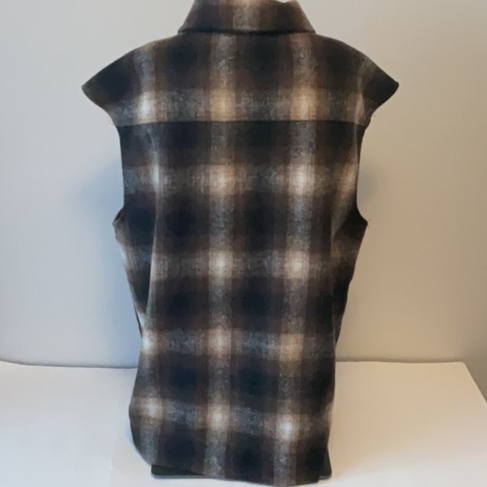 MELLODAY Flannel Vest - Picture 5 of 7
